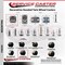 Service Caster 2'' Floor Safe Black Hooded Twin Wheel Caster Top Plate, 5PK SCC-TP02S50D-NYU-FB-5 - alternate 2